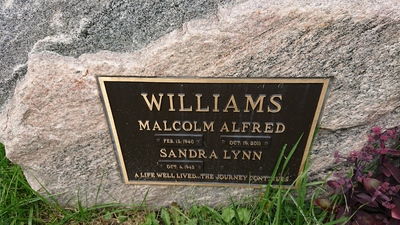 Grave - WILLIAMS, Malcolm - (February 13, 1940 - October 19, 2011)