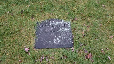 Grave - HALL, Joseph - (1821-????)