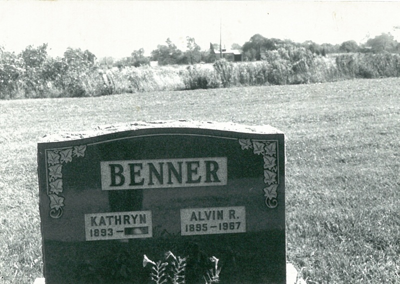 Alvin and Kathryn Benner Tombstone