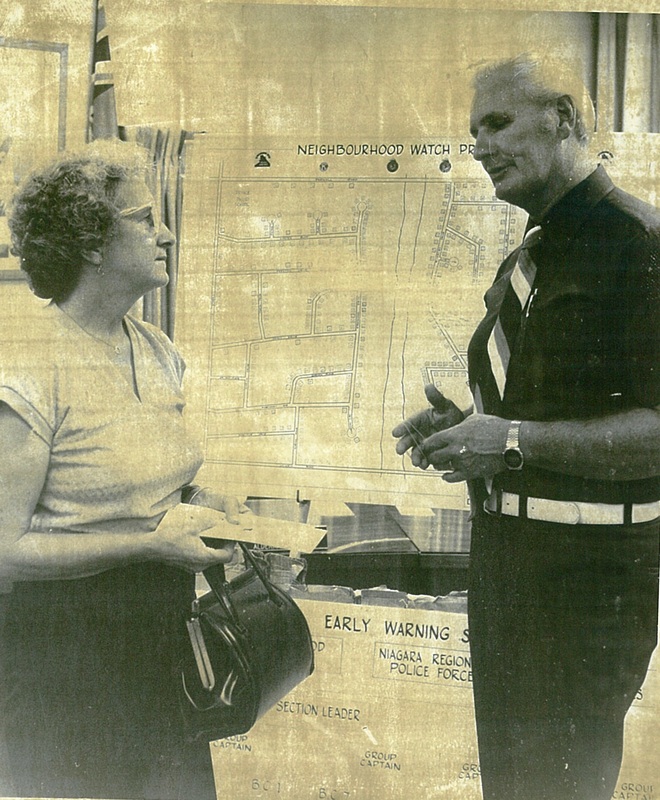 Violent Biggins Confers with Sgt. RIchardson