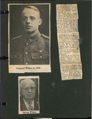 Corporal Byron Wilson