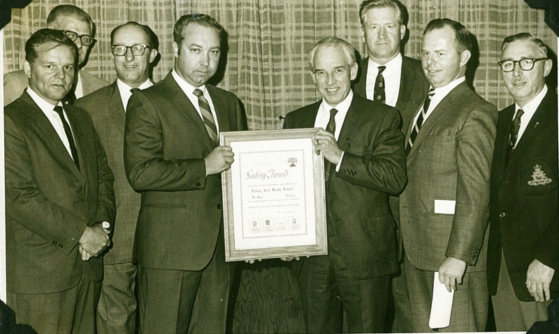 Horton Steel Safety Award Certificate Presentation