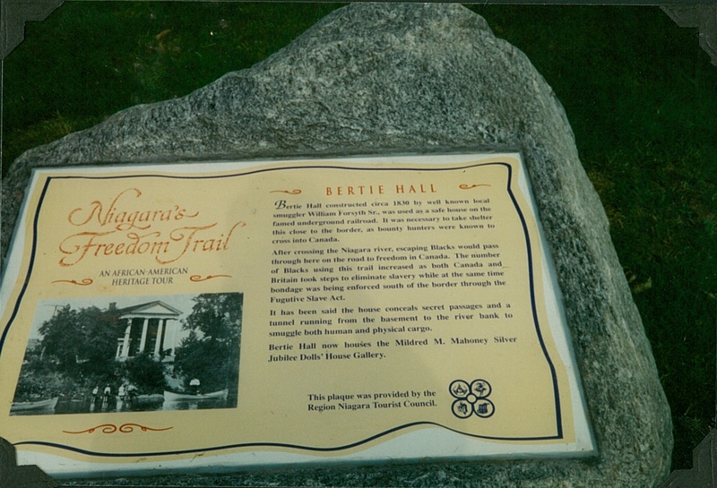 Bertie Hall Plaque
