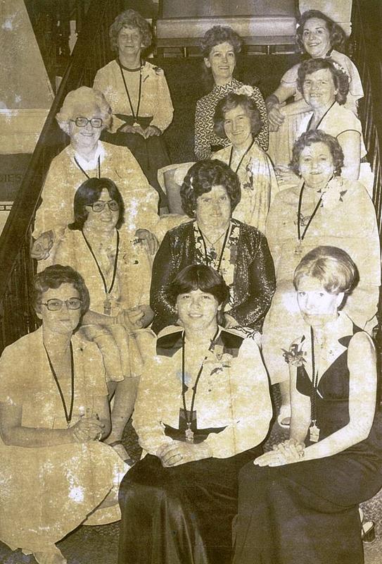 Unidentified Woman in a Stairwell