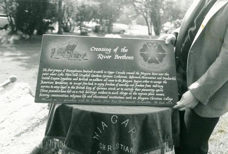 Niagara Christian College Historical Display, #5