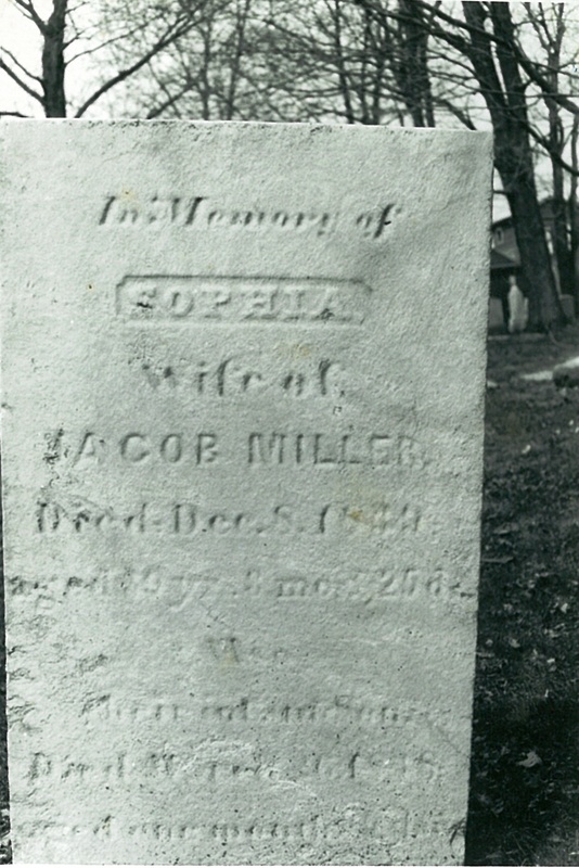 Sophia Miller Tombstone