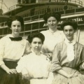postcardofwomeninfrontofferry.jpeg