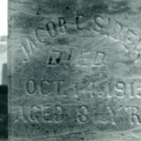 Jacob Sider Tombstone