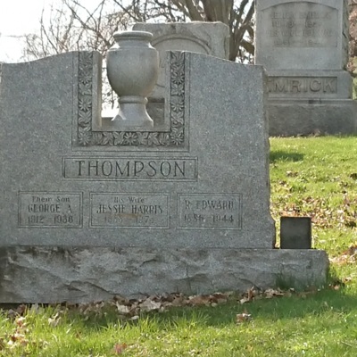 Tombstone - Thompson, Jessie Harris - (1888-1974)
