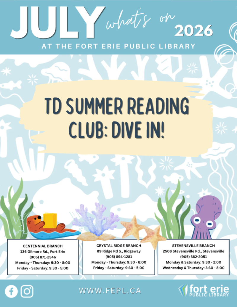 Cover of July 2026 newsletter