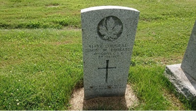 Grave - HUBBARD, Corp. Edwin - (d. Feb 2, 1923)