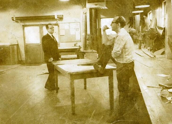 Louis McDermott with Bill Lewis