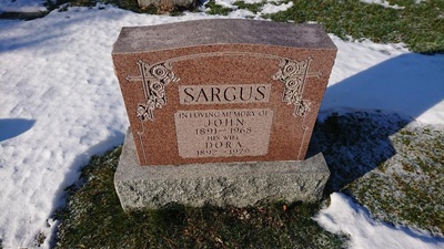 Grave - SARGUS, John - (1891 - 1968)