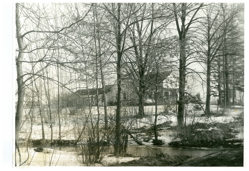 Lown House - Mill Stream by Gorham Road
