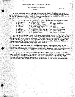 Goulding Family Records (2)