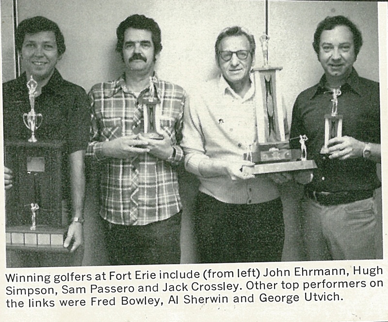 John Ehrmann, Hugh Simpson, Sam Passero and Jack Crossley.