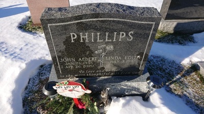 Grave - PHILLIPS, John Albert - (Jan 26, 1946 - April 26, 2020)