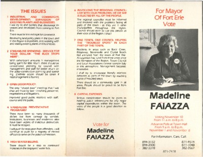 Madeline Faiazza For Mayor