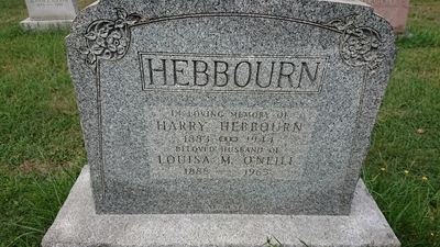 Grave - HEBBOURN, Louisa - (1888-1963)