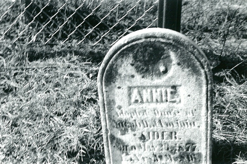 Annie Sider Tombstone